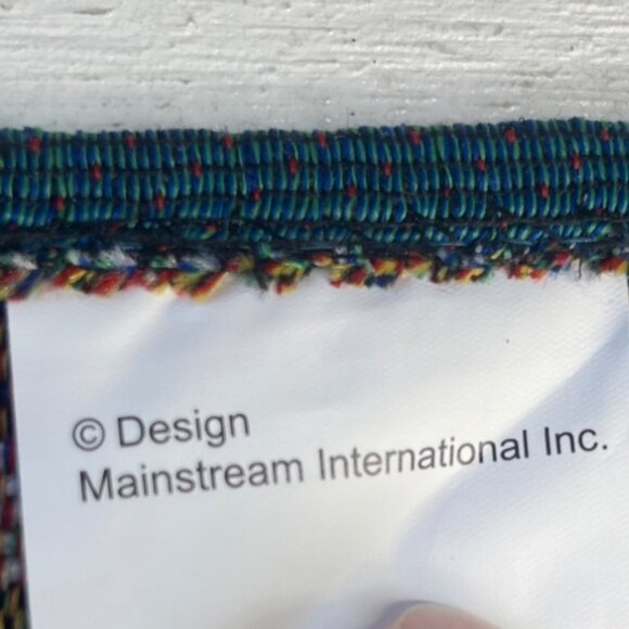 Santa Stop Here Tapestry Table Runner 13" X 68" Holiday Style Festive Christmas - Picture 8 of 9